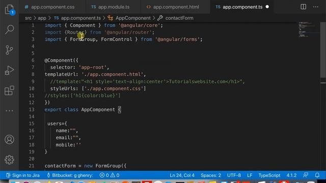 Reactive Forms in Angular | FormControl | FormGroup | Angular 10 Tutorials in Hindi | Part-35 смотреть онлайн
