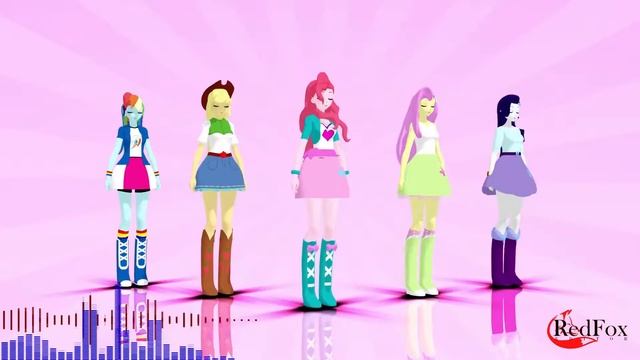 Девочки из Эквестрии Cafeteria Song 3D (Дубляж Карусель) смотреть онлайн
