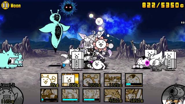 Прохождение The Battle cats. 1 мир будущего