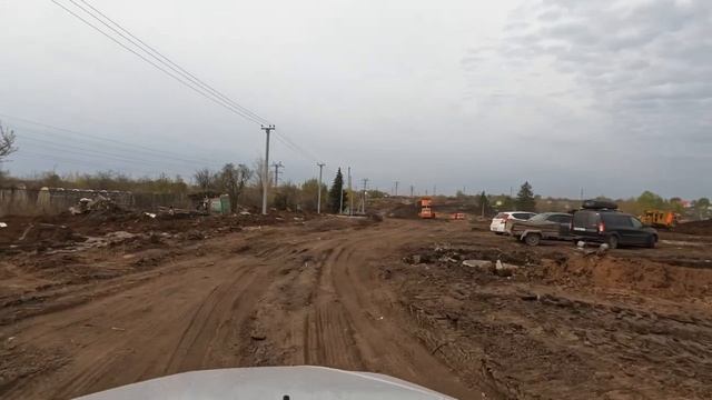 Едем по будущей магистрали Центральной — что сейчас происходит на месте строительства смотреть онлайн