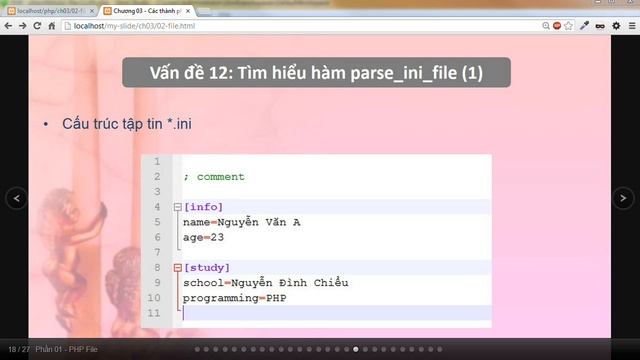 Tự học PHP - Bài 78 Xử lý tập tin - Phần 5 смотреть онлайн