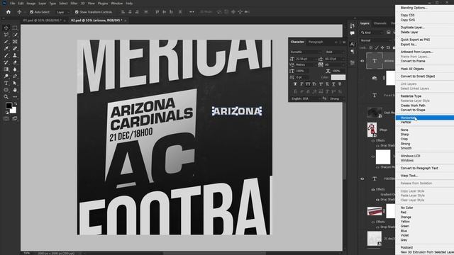 Make 3 PRO Sports Poster Design In Photoshop - Photoshop Tutorial In Hindi