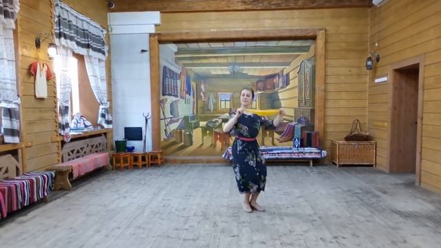 Движения русского танца: "моталочка" смотреть онлайн