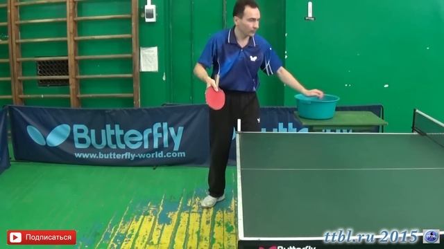 Уроки настольного тенниса Часть 28 Верхне боковая подача справа смотреть онлайн