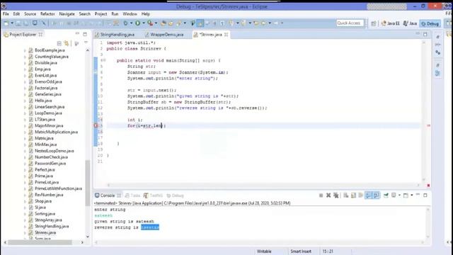 Wrapper Classes in Java | String Examples | Java Online Session смотреть онлайн