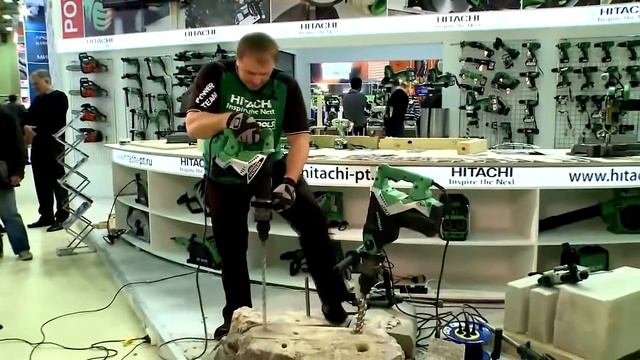 Перфоратор HITACHI DH40MRY смотреть онлайн