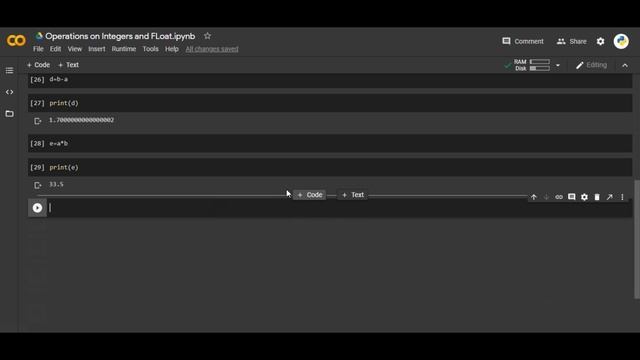 Python Tutorial: Operations of Int and Float смотреть онлайн