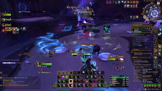 WoW Dragonflight 10.0.7 / Doing Quest to Get Strongest Primordial Stone Ring / Affliction Warlock