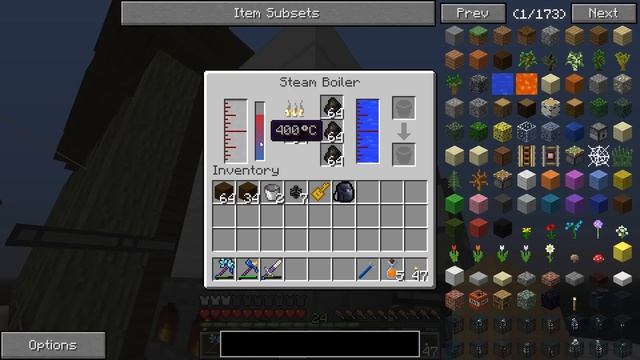 FTB Infinity: Expert Skyblock Alpha - Ep. 11 - Steam Power & Drawers смотреть онлайн