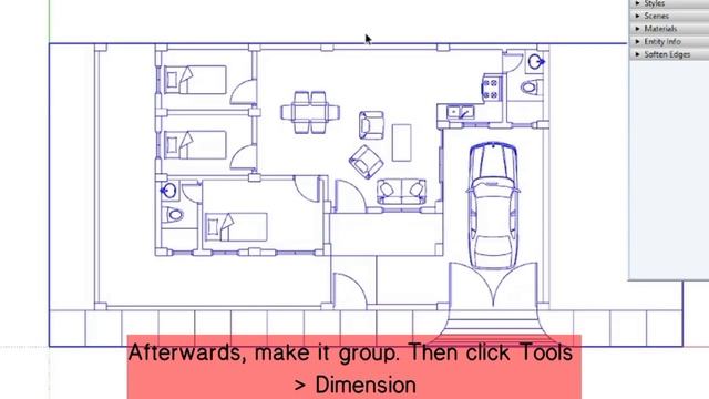 How to Import Autocad to Sketchup смотреть онлайн