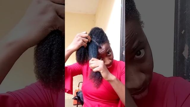 BLACK GIRL Finds Out The Best Way To Comb Coily Hair Texture + STOP HAIRBREAKAGE| Brenda Okolocha