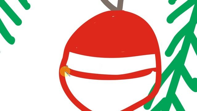 Новогодняя открытка своими руками. Открытка на новый год. New Year card . смотреть онлайн