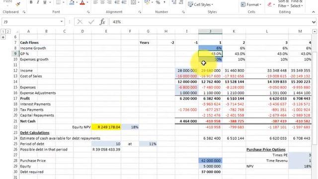 Excel Multi Variable Data tables template download instructions смотреть онлайн