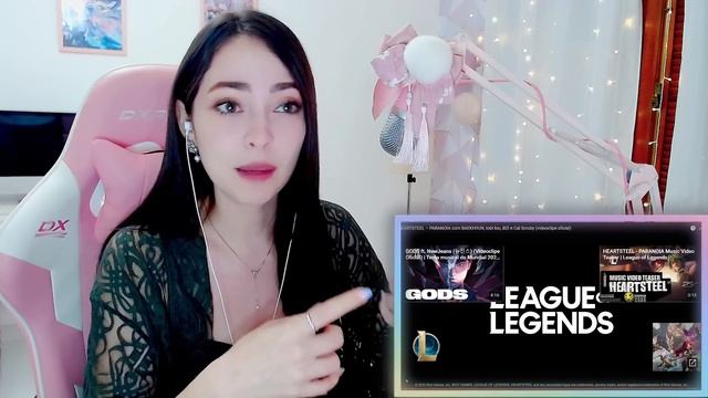 REACTING to HEARTSTEEL 'PARANOIA' ft. BAEKHYUN, tobi lou, ØZI, and Cal Scruby | League of Legends смотреть онлайн