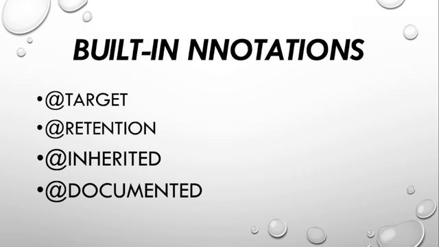 JAVA ANNOTATIONS смотреть онлайн