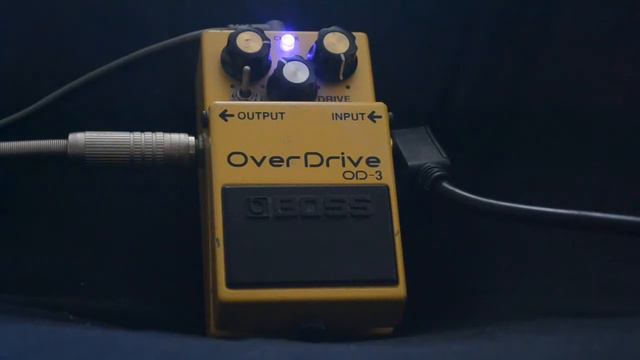 Boss OD3 True bypass & fat mod смотреть онлайн