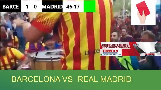 BARCELONA VS REAL MADRID CLASICO ESPAÑOL RELATO EMOCIONANTE смотреть онлайн