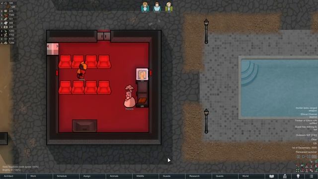 HOTELS & RESTAURANTS In RIMWORLD! (Hospitality & Gastronomy Mod Tutorial)
