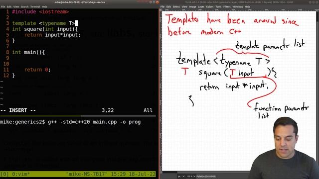 Generics in C++ 2 - Template Functions (And Abbreviated function templates) | Modern Cpp Series смотреть онлайн