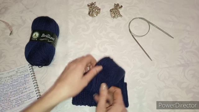 ШАПКА СПИЦАМИ / МУЖСКАЯ / ВИДЕО ОБЗОР смотреть онлайн