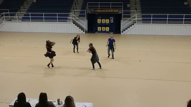 My Friends and I Perform "The Gang Torture Dance" from JJBA at our school talent show смотреть онлайн