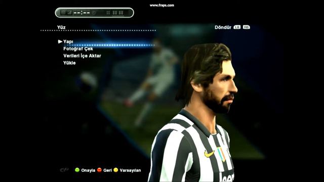 Pirlo PES 13 FACE HAİR смотреть онлайн
