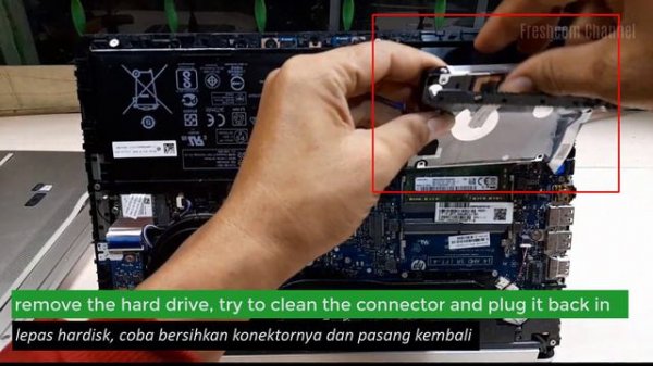 SMART Hard Disk Error, Hard Disk 1 (301), The SMART hard disk check has detected an imminent failur