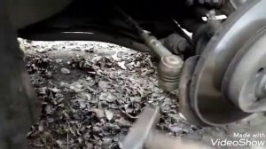 Замена наконечника рулевой тяги на Чери амулет.