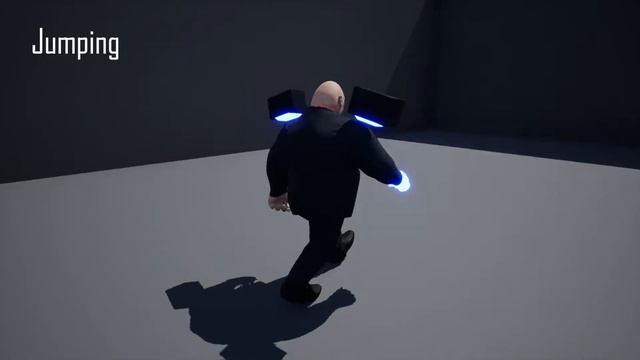 Cyberpunk Mob Boss Character in UE4 смотреть онлайн
