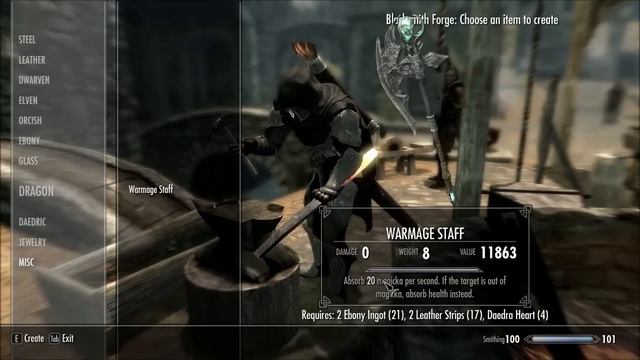 Skyrim Mods #21 - Warmage Armour + Capes + Weapons (HD) смотреть онлайн