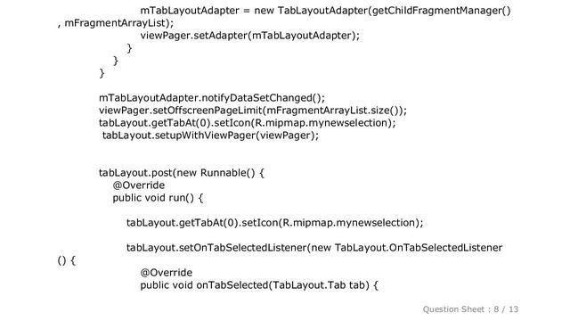 Android : Dynamically add and remove tabs in TabLayout(material design) android смотреть онлайн