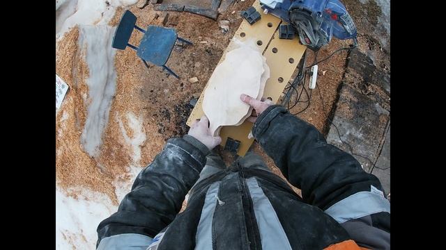 Работа с сувелем берёзы и разные поделки из дерева. смотреть онлайн