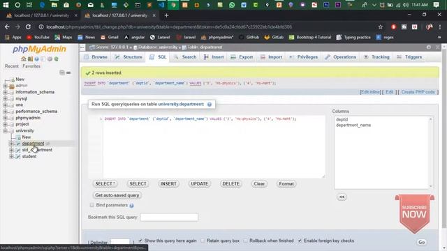 MySQL Tutorial in Hindi/Urdu Part 06: Insert data with select clause смотреть онлайн