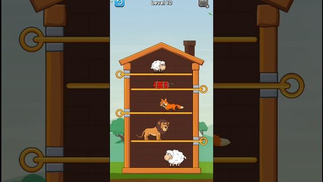 Hero Sheep-Gameplay(#1)|Pull the Pin and help the Sheep! смотреть онлайн