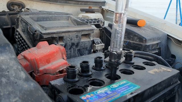 Машина не заводится в мороз? Проверь аккумулятор. смотреть онлайн