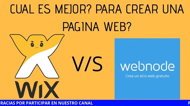 WIX VS WEBNODE CUAL ES MEJOR CREADOR DE PAGINAS WEB? смотреть онлайн