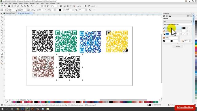 CorelDRAW Tutorial | How to Generate - QR Code | Free - QR Code Generator and Convert in CorelDRAW смотреть онлайн