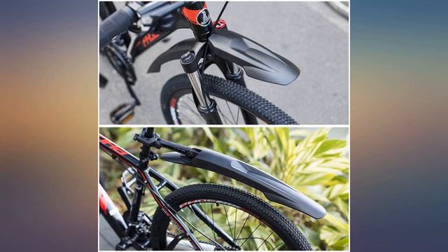 Noheiwur Adjustable Bicycle Mudguard Set Mountain Bike Fenders Rear Mudgaurds Set review смотреть онлайн