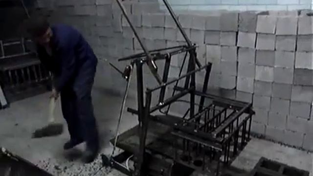 Шлакоблочный станок 4 смотреть онлайн