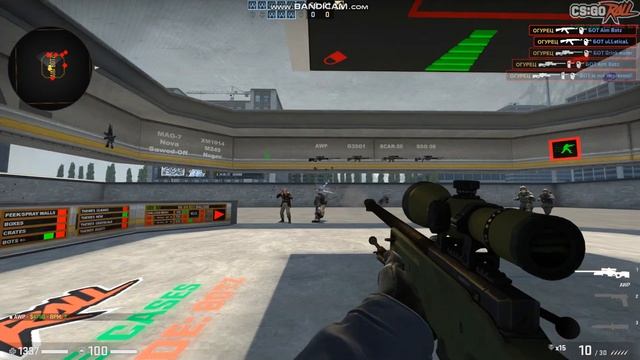 CS GO тренеруемся карта Aim Boost вроде так смотреть онлайн