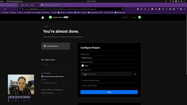React na Vercel - como colocar link no vercel com build смотреть онлайн