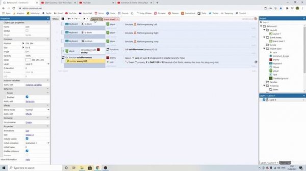 How to use Functions in Construct 3 - Easy Functions Tutorial