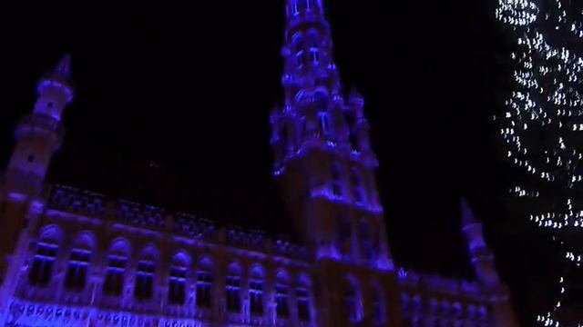 Бельгия. Рождество! Новогодняя ель на GRAND PLACE!!! смотреть онлайн