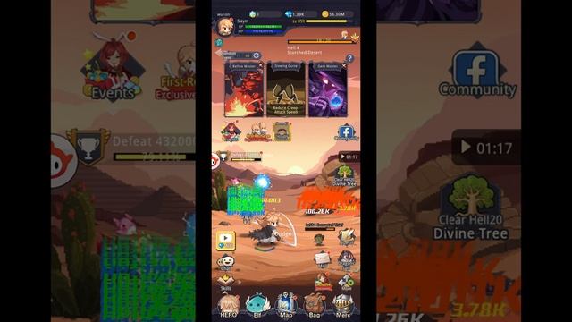Hell Stage - Clear Expert 50 Main Story - Little Hero: Casual Idle RPG #018 смотреть онлайн