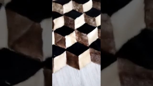Создание и сборка ковра из овчины смотреть онлайн