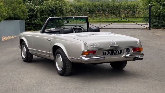 1970 Mercedes-Benz 280SL (W113) Pagoda смотреть онлайн