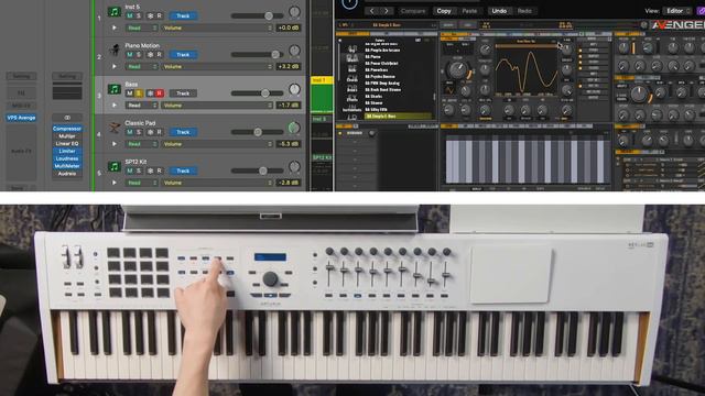 Arturia KeyLab 88 MKII Weighted Keyboard Controller Demo