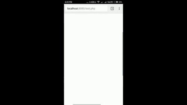 Install Localhost & PhpMyadmin on Android