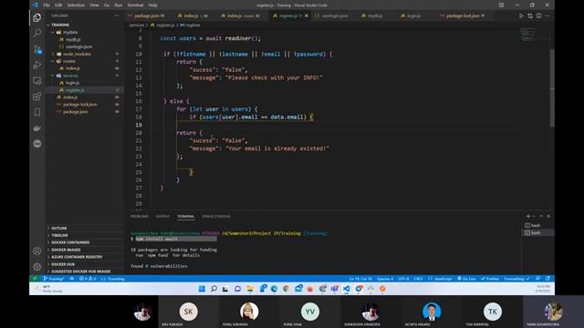 Training Vuejs & API : Request data from UI (Part02) смотреть онлайн