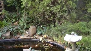 Японский каменный фонарь из бетона.